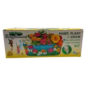 Little Planters Fairy Flowers Paint, Plant & Grow Fairy Flower Kit
